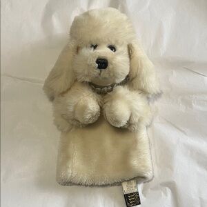 24k polar puff 1985 poodle puppet stuffed dog